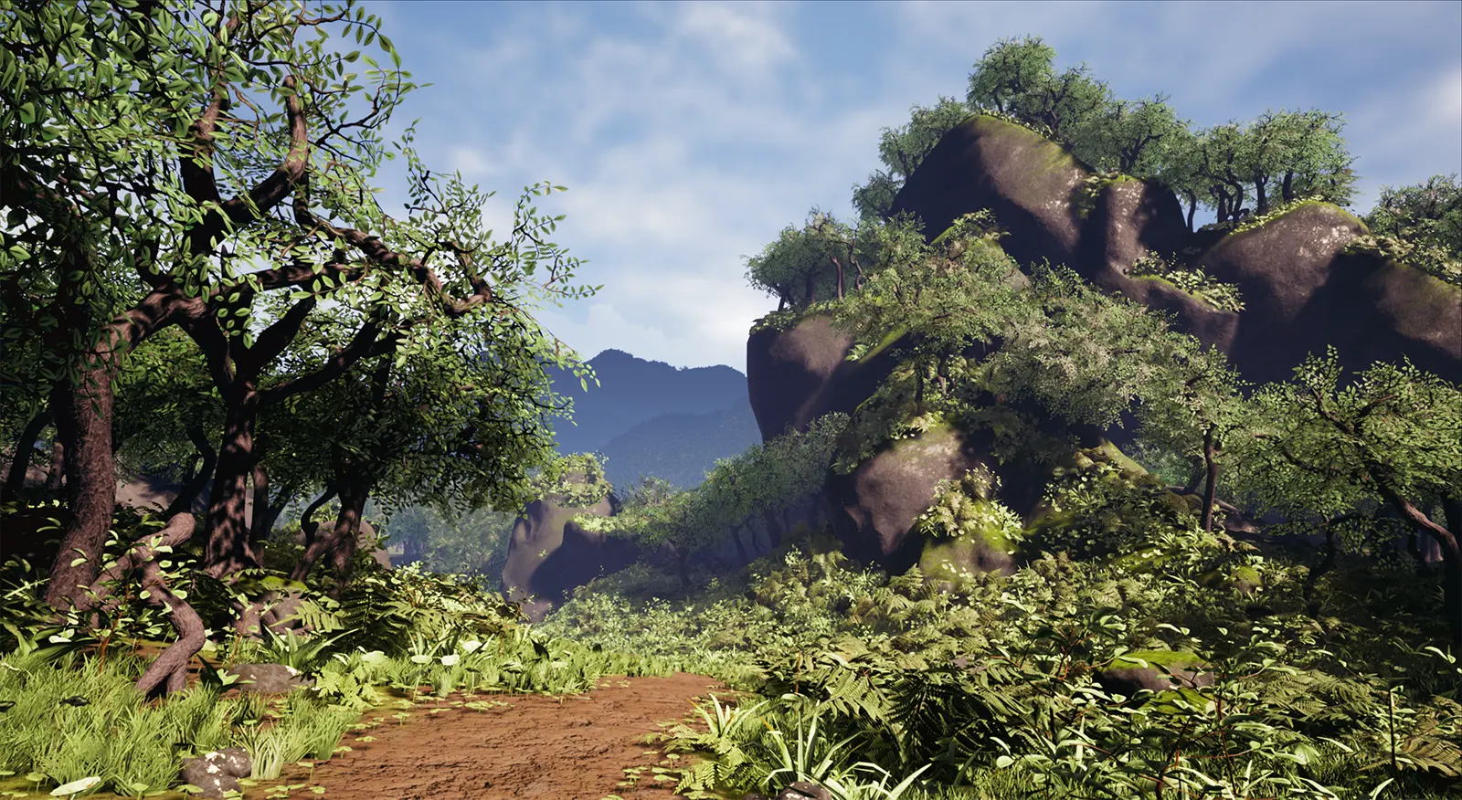 Vegetation and plants for games study image 1.
